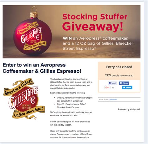 facebook competition examples
